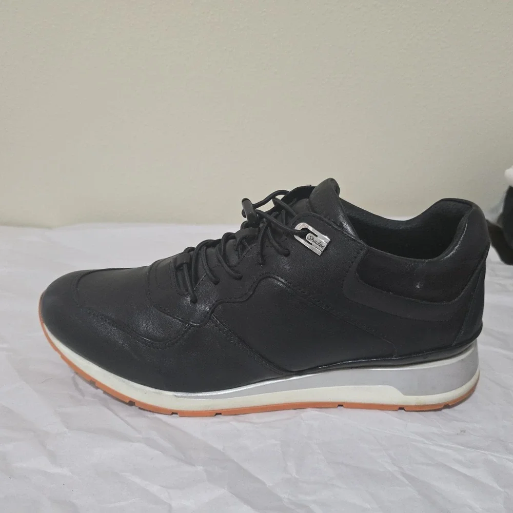 Villawang comfort lace up Men's Sneakers 10.5 black